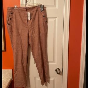 Size 14 Ny&Co Faded Red ankle slacks